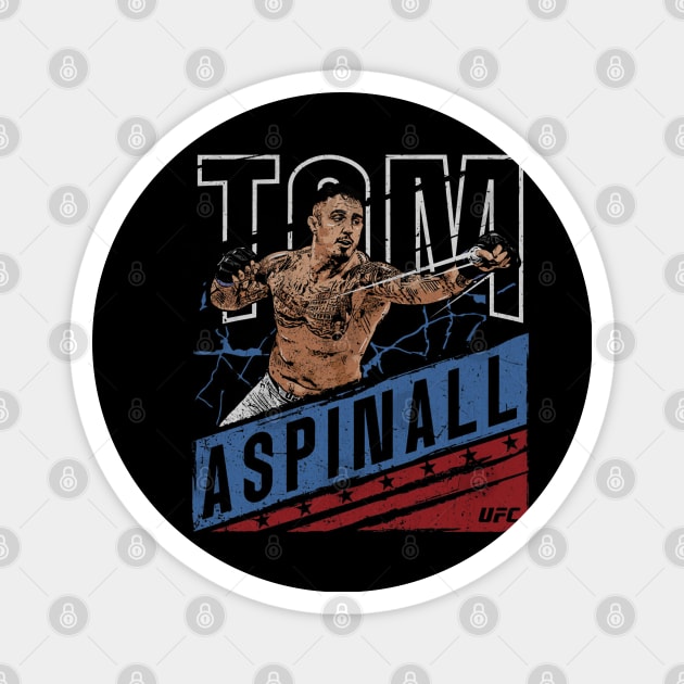 Tom Aspinall Punch Magnet by ganisfarhan